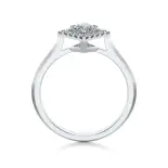 Pierścionek białe złoto z diamentami AJPZ_077